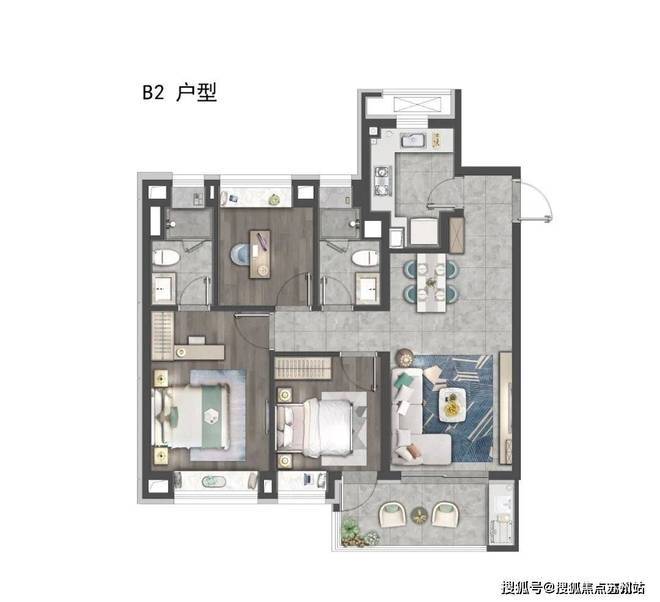 楼处虹桥嘉悦府发布：生活圈的品质家园AG真人百家家乐平台®虹桥嘉悦府售(图15)